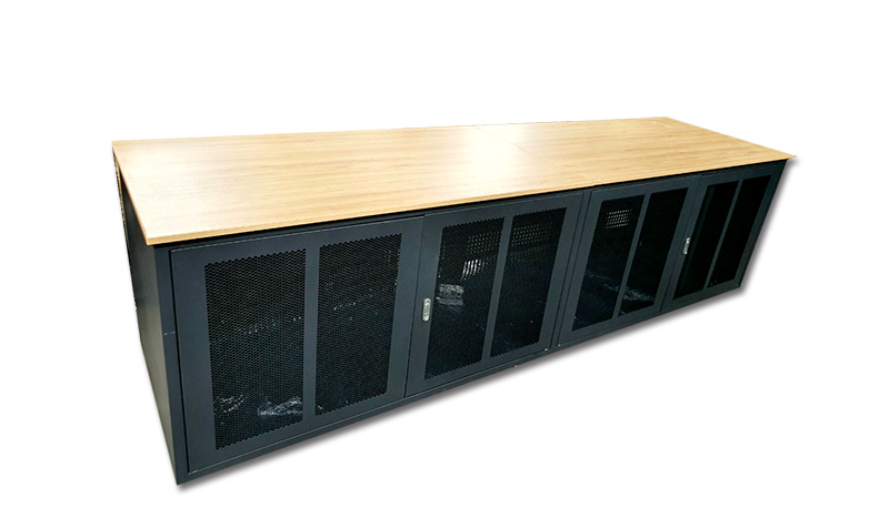 Tủ rack 12U cho hệ thống camera, Tủ rack 12u sản xuất đặc biệt dành cho hệ thống quản lý giám sát